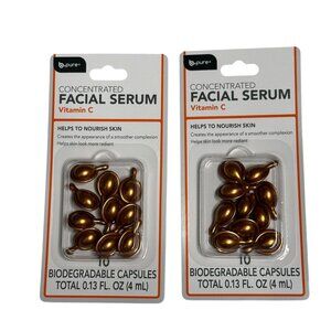 b.pure Vitamin C Facial Serum Capsules 2 Pack 20 Count
